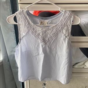 Baby blue, lightweight tank